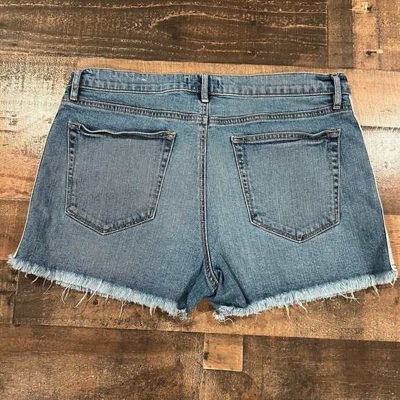 LOFT Side Stripe Cut Off Shorts - Picture 3 of 6